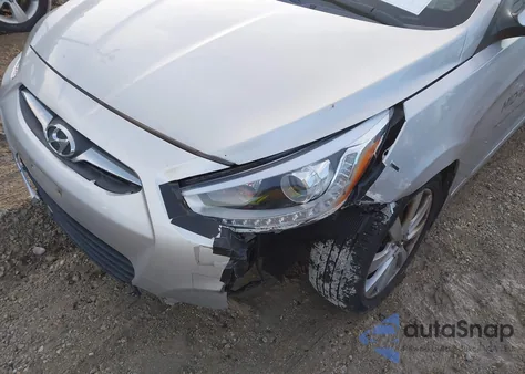 2014 Hyundai Accent Gls из США, поврежденный, VIN KMHCU4AE3EU767744